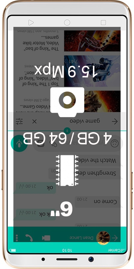 Oppo F5 smartphone