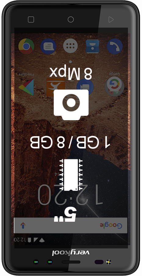 Verykool Apollo Quattro s5037 smartphone