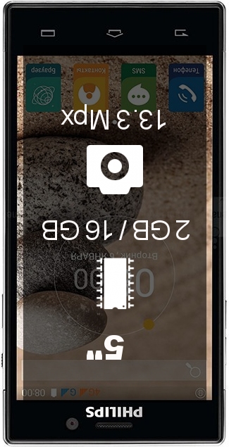 Philips Xenium V787 smartphone