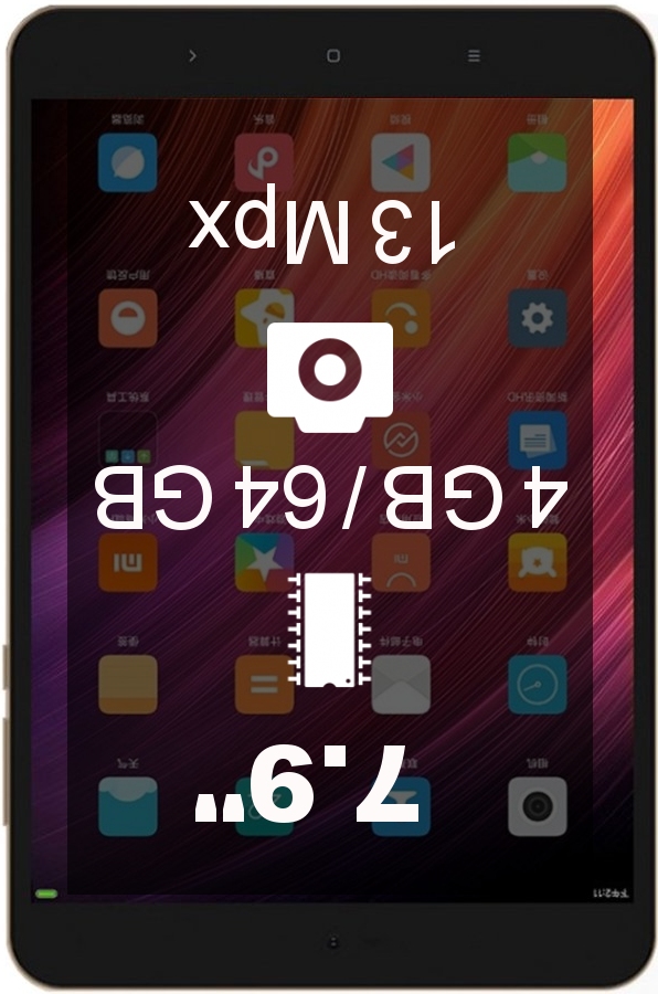 Xiaomi Mi Pad 3 7.9" 4GB 64GB tablet
