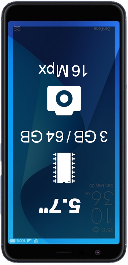 ASUS Zenfone Max Plus ZB570TL 64GB Global smartphone