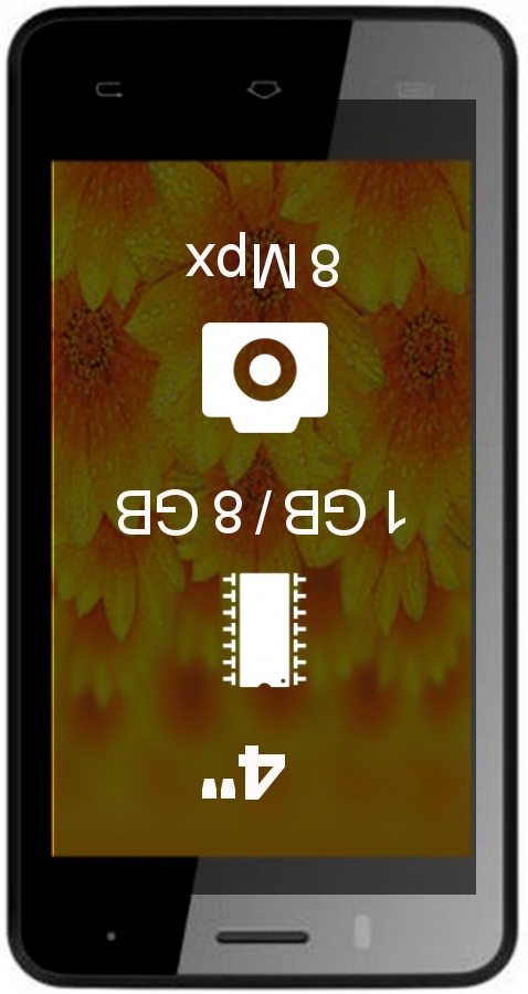 Intex Cloud N 1GB 8GB smartphone
