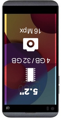LG Q8 smartphone