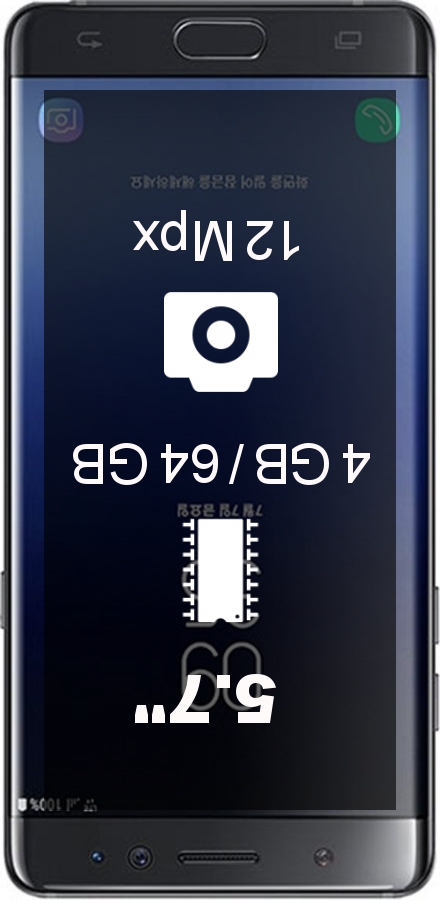 Samsung Galaxy Note FE 64GB N935FD Dual smartphone