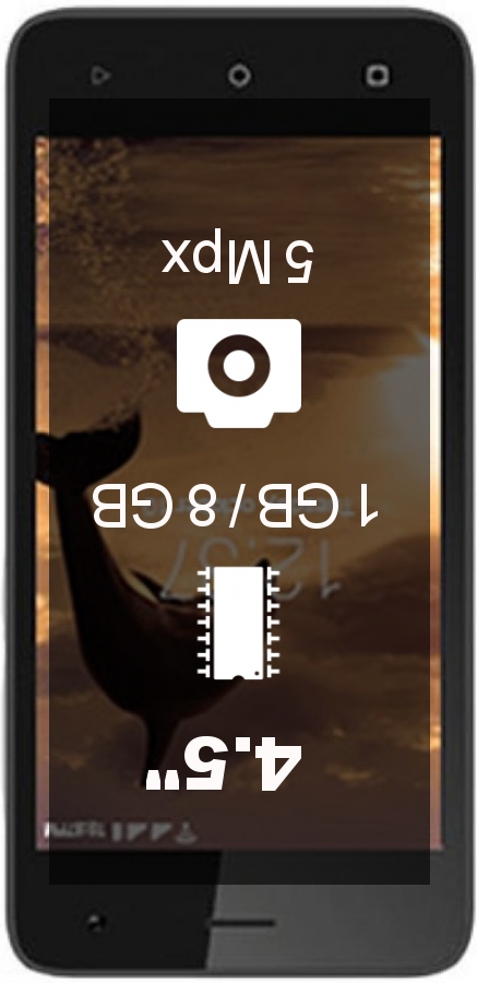 Intex Aqua A4+ smartphone