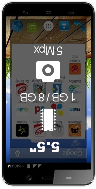 Micromax Canvas Play Q355 smartphone