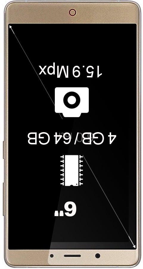 ZTE Nubia Z11 Max 4GB smartphone