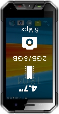 DEXP Ixion P245 Arctic smartphone