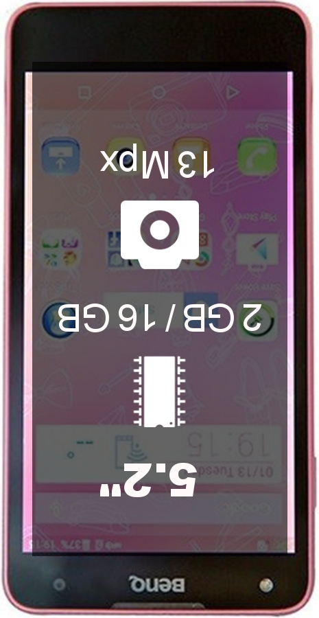 BenQ F52 smartphone