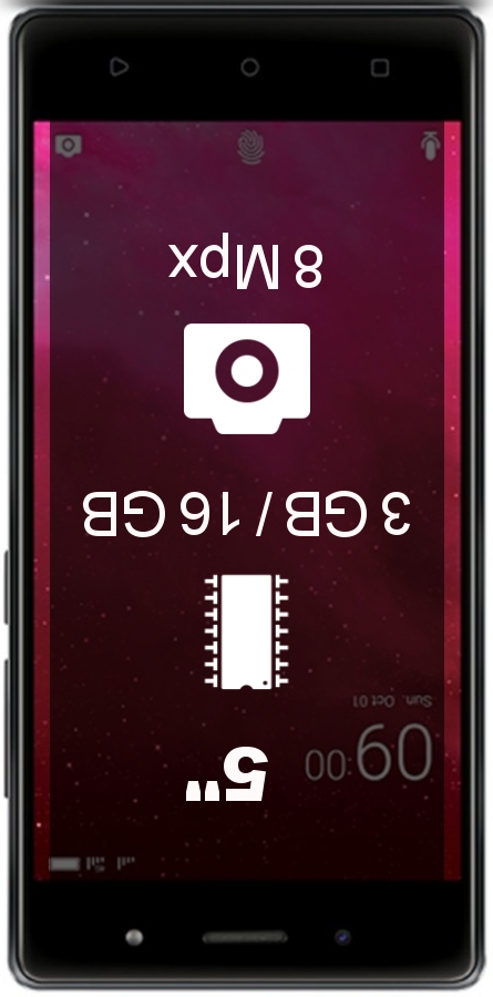 Lava Z80 smartphone
