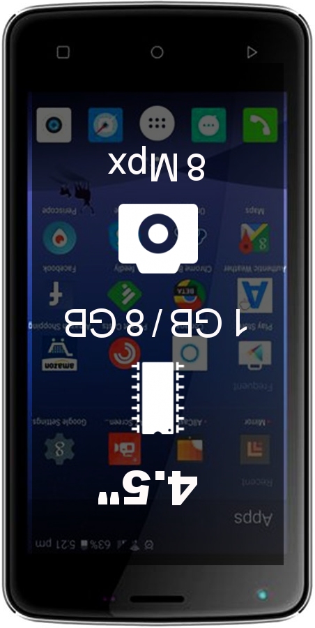 DEXP Ixion ML245 Electron smartphone