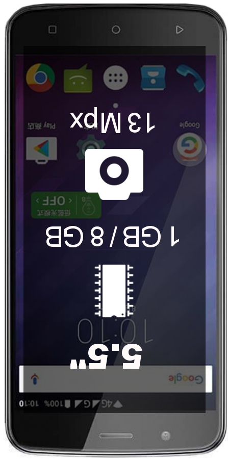 BenQ T55 smartphone