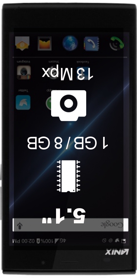 Lanix Ilium L900 smartphone