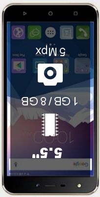 Karbonn K9 Viraat 1GB 8GB smartphone
