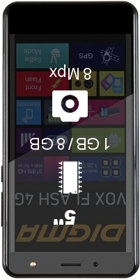 Digma Vox Flash 4G smartphone