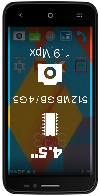 Texet X-quad smartphone