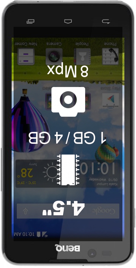 BenQ T3 smartphone