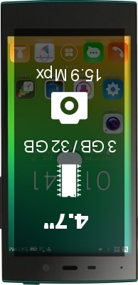 IUNI U2 3GB smartphone