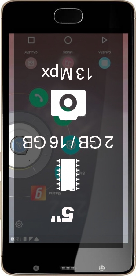 Panasonic Eluga Ray smartphone