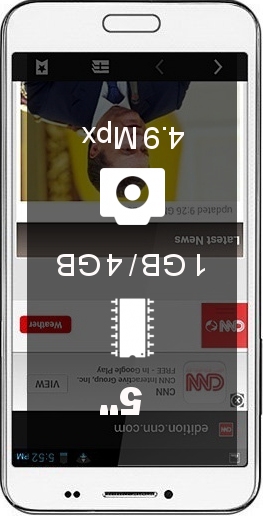 Landvo L900 smartphone