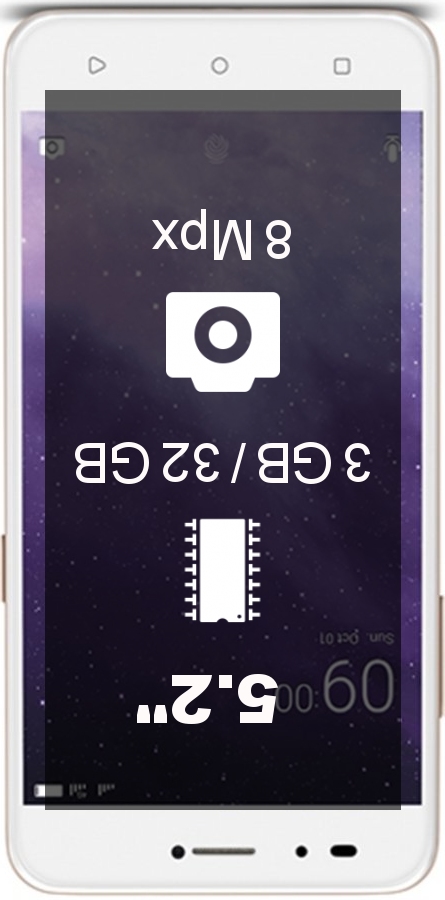 Lava Z90 smartphone