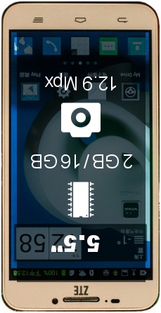 ZTE Grand S II LTE smartphone