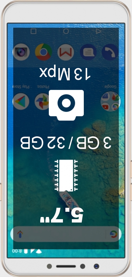 General Mobile GM 8 smartphone