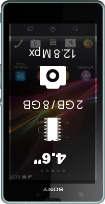 SONY Xperia ZR smartphone
