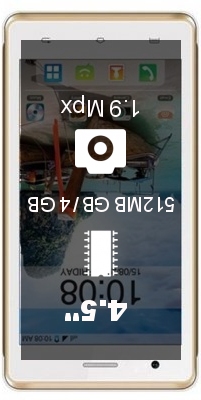 Intex Aqua 4.5 3G smartphone
