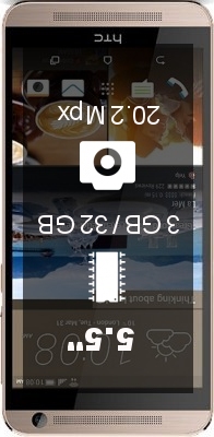 HTC One E9+ Dual SIM smartphone