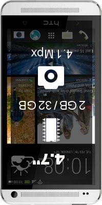 HTC One (M7) smartphone