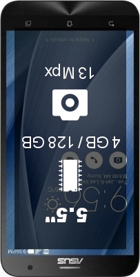 ASUS ZenFone 2 ZE551ML WW 4GB 128GB 2Ghz Deluxe smartphone