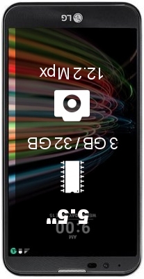 LG X mach smartphone