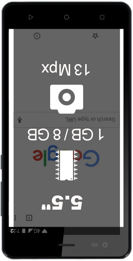 Energizer Energy S550 smartphone