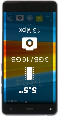 DEXP Ixion X355 Zenith smartphone