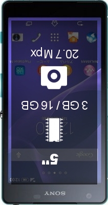 SONY Xperia Z2a smartphone