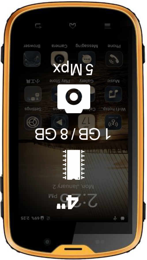 E&L W5S smartphone