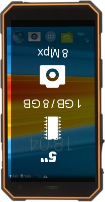 DEXP Ixion P350 Tundra smartphone