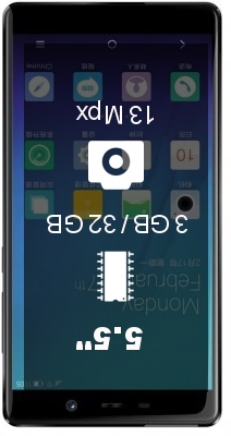 IUNI U3 smartphone