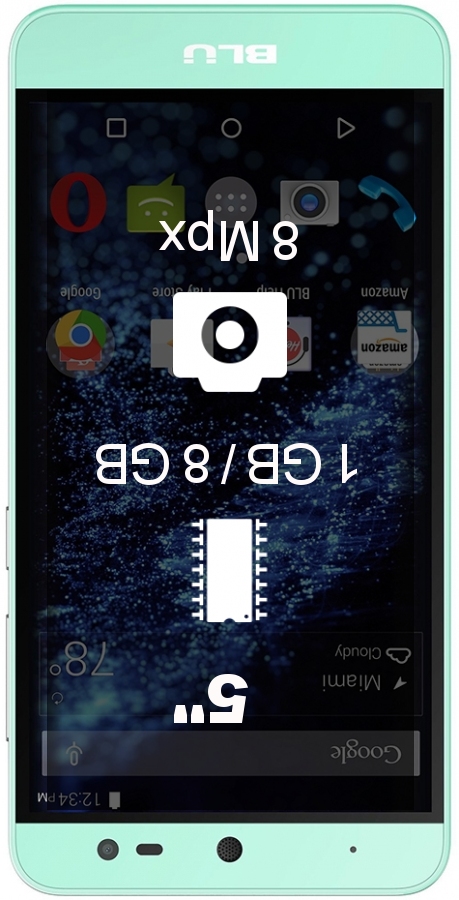 BLU Life X8 smartphone