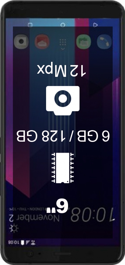 HTC U11 Plus 6GB 128GB smartphone