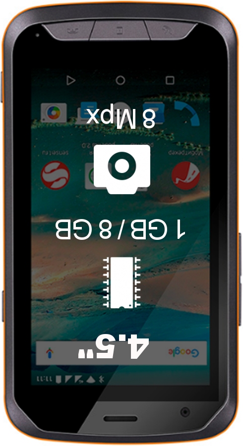 Senseit R450 smartphone