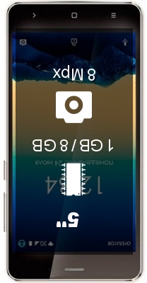 Ginzzu S5001 smartphone