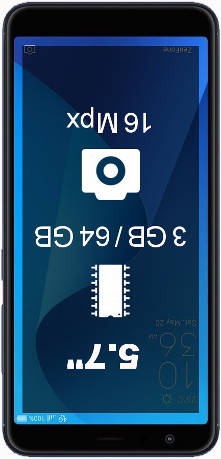 ASUS ZenFone Peg 4S Max Plus smartphone