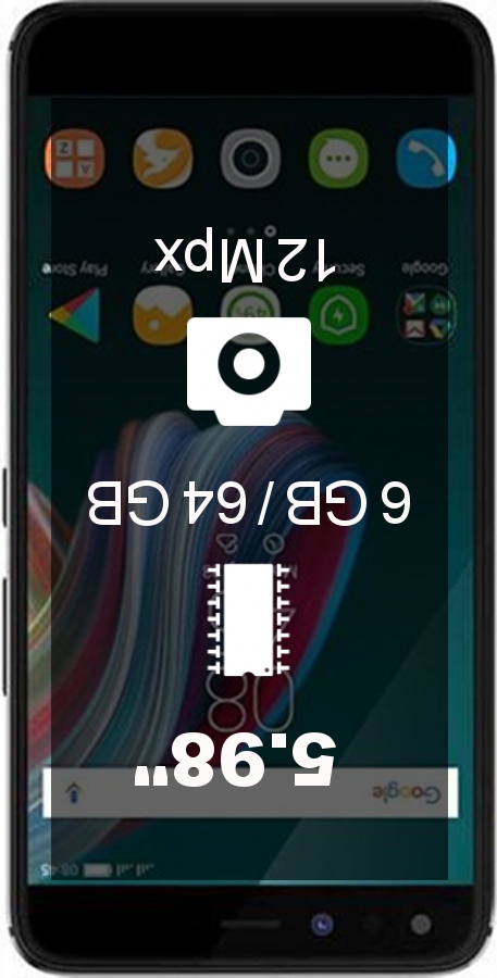 Infinix Zero 5 6GB 64GB smartphone
