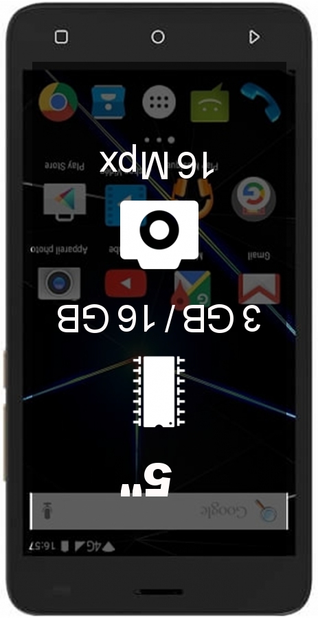 Archos 50d Oxygen Plus smartphone