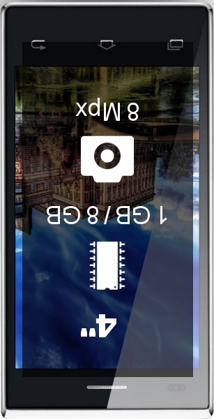 VKWORLD T2 1GB 8GB smartphone