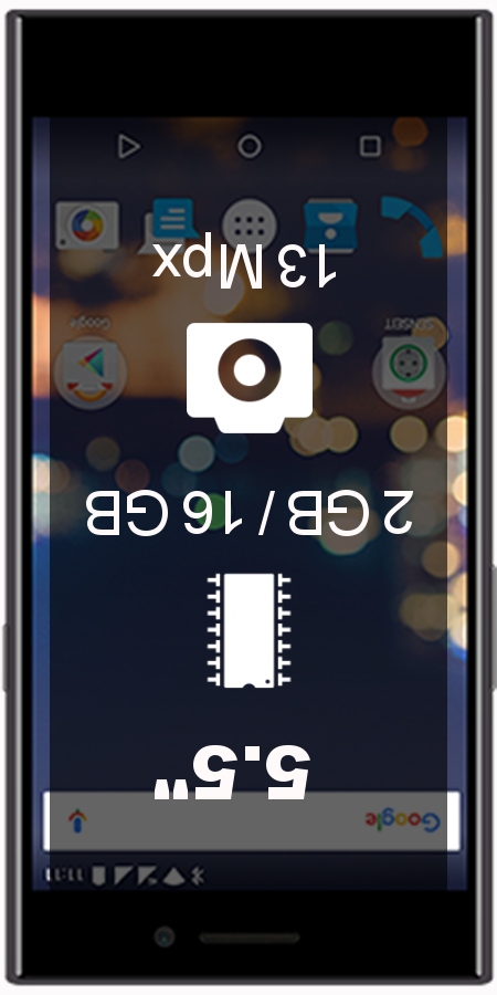 Senseit E510 smartphone
