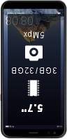 InFocus Vision 3 3GB 32GB smartphone price comparison
