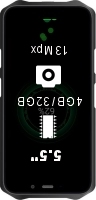 OUKITEL WP12 4GB · 32GB smartphone price comparison